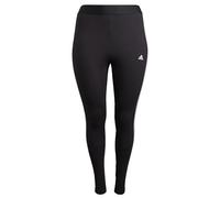 adidas performance - Essentials - Leggings in cotone nero e bianco con 3 strisce S