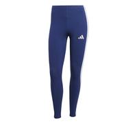 Adidas Leggings Essentials 3-Stripes Cotone Donna Blu scuro/Bianco Taglia XS