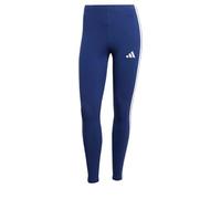 adidas Femme Essentials 3-Stripes Cotton Leggings, Dark Blue/White, S