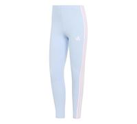adidas Femme ESSENTIALS 3-STRIPES COTTON LEGGINGS, glow blue/clear pink, L