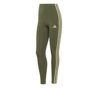 adidas Femme ESSENTIALS 3-STRIPES COTTON LEGGINGS, olive strata/Wonder Cargo, S