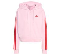 adidas - Women's 3-Stripes French Terry Full Zip Hoodie - Felpa M fuchsia
