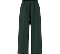 adidas Femme Essentials 3-Stripes Woven Parachute Pants, Team Dark Green/White, M