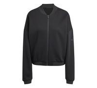 Adidas Essentials Contemporary Logo Bomber Tracksuit Jacket Nero M Donna