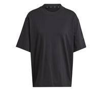 adidas Femme Essentials Contemporary Logo Boyfriend T-Shirt, Black, XXS