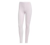 Adidas Femme Essentials Linear Cotton Leggings, Clear Pink/White, S
