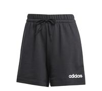 adidas Femme Essentials Linear French Terry Shorts, Black/White, M