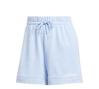 adidas Femme Essentials Linear French Terry Shorts, Glow Blue/White, L