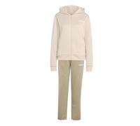 Adidas Essentials Linear Tracksuit Beige XS Donna