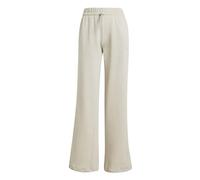 adidas Donna Essentials Small Logo Feel Cozy Open Hem Pants, Wonder Alumina/White, M