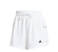 Adidas Pantaloni Corti Cargo Essentials Small Logo French Terry