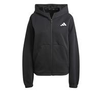 Adidas Femme Future Icons Small Logo Full Zip Hoodie, Black, XS