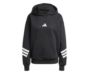adidas Femme Future Icons Three Stripes Hoodie, Black, L