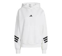 adidas Femme Future Icons Three Stripes Hoodie, White, XXS