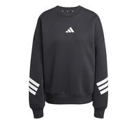 adidas Femme Future Icons Three Stripes Sweatshirt, Black, XXL