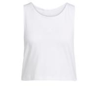 adidas Femme Motion Essentials Cropped Tank, White, XL