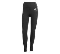 adidas Donna Optime Essentials 3 Stripes 7/8 Leggings, Black/White, XS