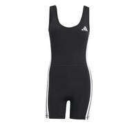 adidas Femme Optime Essentials Onesie 3-Stripes, black/white, XXS