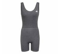 adidas Femme Optime Essentials Workout Heather Onesie, grey four mel, L