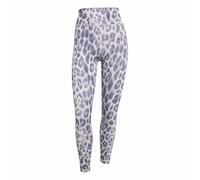 adidas Femme Optime Essentials Workout Leopard 7/8 Leggings, ice purple/shadow navy, XS