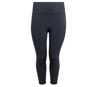 Adidas Leggings Optime Workout 3-Stripes 7/8 Taglie forti Nero 1X