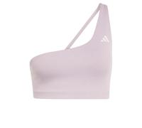 adidas Femme Optime Workout Rib One Shoulder Light Support Bra, preloved Fig, XS