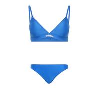 adidas Femme Padded 2-Way Straps Triangle Bikini Set, Glory Blue, 44