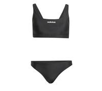 adidas Femme Padded Bralette Bikini Set, Black/White, 38