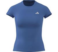 adidas Femme Power Essentials Workout Contour T-Shirt, Ray Blue, XS