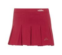 adidas Femme Seasonal Essentials Colorpop Skirt with Inner Leggings, Active Maroon/off White, M