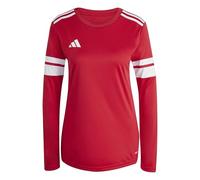 adidas Femme SQUADRA25 Jersey Long Sleeve, Team Power Red 2/White, XS