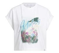 adidas Femme Summer Romance Graphic T-Shirt, White, XL