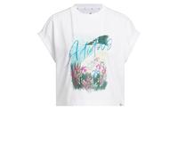 adidas Femme Summer Romance Graphic T-Shirt, White, XL