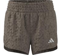 adidas Femme Tech Pacer Workout Woven Shorts, Chalky Brown, M 5 inch