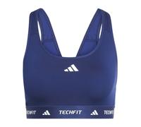 Adidas Techfit Medium Impact Sports Bra Blu M Donna