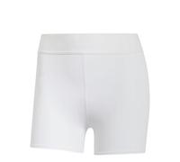 adidas Femme Techfit Stay in Play Short Leggings, White, XXL 5 inch