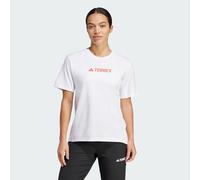 adidas Femme Terrex Classic Logo T-Shirt, White, L