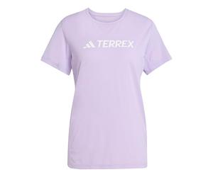 adidas Femme Terrex Multi Climacool Logo Tech T-Shirt, Powder Plum, XS
