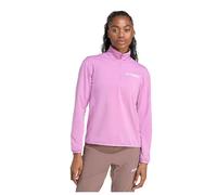 adidas Femme Terrex Multi Climawarm Half Zip Tech Fleece Jacket, preloved Purple, L