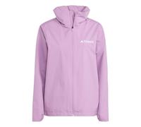 adidas Femme Terrex Multi Essentials 2 Layer Rain Jacket, preloved purple, M