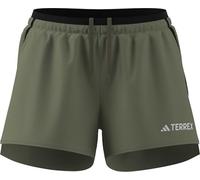 adidas Femme Terrex Multi Light Shorts, Tent Green, S 3 inch