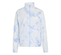 adidas Femme Terrex Multi Spray Dye CLIMA365 Wind Jacket, white/glow blue, L