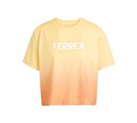 adidas Femme Terrex Multi Tee Meadow Pack, Semi Ice Tangerine, XS