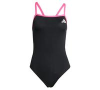 adidas Femme Thin Straps V-Back Swimsuit, Black, 44