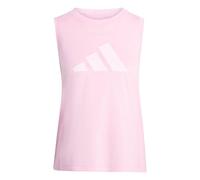 adidas Femme Train Essentials Big Performance Logo Training Tank Top, True Pink/Clear Pink, XL