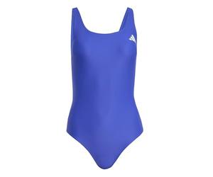 adidas Femme V-Back Swimsuit, Semi Lucid Blue, 42
