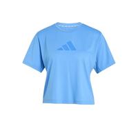 adidas Femme Workout Essentials Big Performance Logo Training T-Shirt, Ray Blue, M