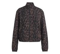 adidas Femme Workout Essentials Leopard Woven Jacket, Earth Strata/Black, L