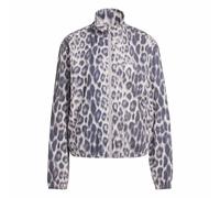 adidas Femme Workout Essentials Leopard Woven Jacket, Ice Purple/Shadow Navy, M