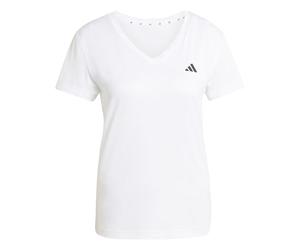 adidas Femme Workout Essentials V-Neck T-Shirt, White, S